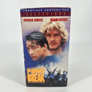 Point Break (VHS 1995) / 20th Century / Patrick Swayze & Keanu Reeves / Vintage - Picture 1 of 6