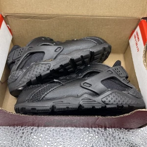 Nike Huarache Run schwarz Kleinkind 6C gebraucht mit Karton - Bild 1 von 7