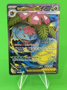 Pokemon Mega Venusaur ex Mega Evolution Ultra Rare Full Art 155/132 NM!!! - Picture 1 of 15