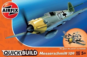 MESSERSCHMITT 109 PLANE - AIRFIX  QUICKBUILD PLASTIC KIT - J6001 - Picture 1 of 1