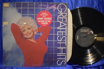 Dolly Parton Dolly Greatest Hits LP IN Shrink W/ Hype Sticker - Image 1 of 3