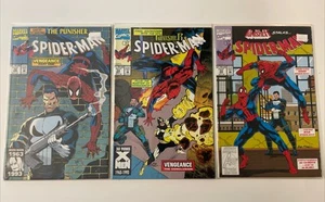 Spider-Man #32, 33, 34 The PUNISHER Steven Grant, Bob McLeod 1993 - Picture 1 of 4