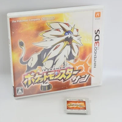 POKEMON SUN Pocket Monsters Nintendo 3DS For JP System d279 nds - Image 1 of 4