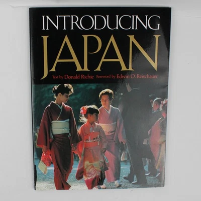 Introducing Japan by Donald Richie 1994 Paperback with Dust Jacket  - Image 1 of 4