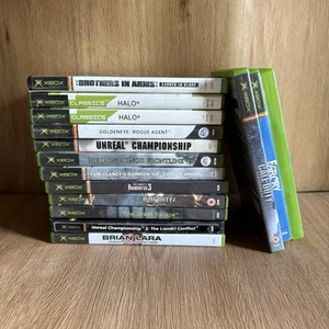 Original Xbox Game Bundle - Halo Goldeneye Rainbow Six Far Cry & More - PAL - Picture 1 of 2