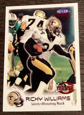 1999 Fleer Focus Rookie /2500 Ricky Williams #159 Rookie RC - Image 1 of 2