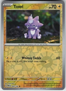 Reverse Holo Toxel 069/182 Common SV04: Paradox Rift NM - Picture 1 of 1