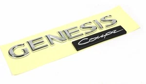 Tapa maletero trasero Genesis Coupe emblema apto para Hyundai Genesis 2008-2016 cupé 2 puertas - Imagen 1 de 1