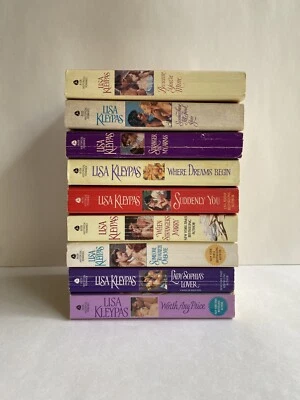 Лот товаров Lisa Kleypas 9 с Stepback Avon Винтажный Исторический Роман Внезапно Вы - Изображение 1 из 4