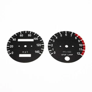 Kawasaki 750 H2B MPH Replacement Instrument Cluster Black Gauge Faces - Picture 1 of 1