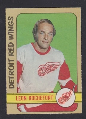 1972-73  OPC O PEE CHEE   # 204  LEON ROCHEFORT  NRMT+   INV 8271 - Image 1 of 2