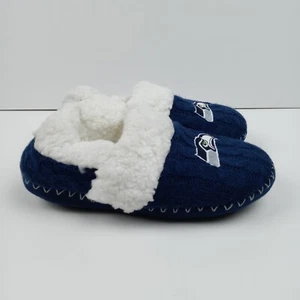 Seattle Seahawks Slippers Cozy NFL Football Women's Shoe Size 5-6 Small - Picture 1 of 7