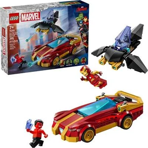 LEGO 76310 Marvel Super Heroes Iron Man Car & Black Panther vs. Red Hulk - Picture 1 of 5