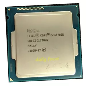 Intel Core i5-4570TE 2.7 GHz LGA1150 2 cores 4 threads SR17Z CPU Processor 4 MB - Picture 1 of 4