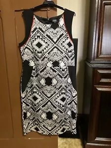SPOIL YOURSELF Dress Size 14 ExCON Monochrome - Picture 1 of 4