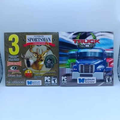 Ultimate Sportsman Collection & Truck Racer (PC, 2010 Maximum Family Games) NEW - Image 1 of 4