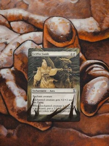 Magic the Gathering Griffin Guide Hand Painted Unique Custom MTG Alter - Picture 1 of 1