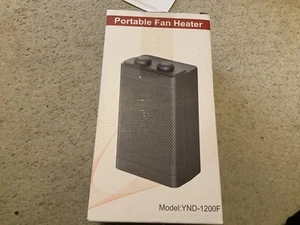 YND-1200D Portable Fan Heater with Digital Display New Other - Picture 1 of 6