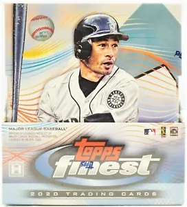 2020 Topps Finest Baseball Factory Sealed Hobby Box (2 Chrome Autographs) - Picture 1 of 6
