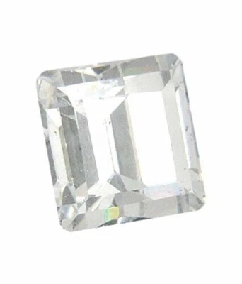 Piedra preciosa suelta de circón natural de 11 quilates con forma cuadrada certificada y piedra original Foto 1 de 4