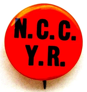 NASSAU COMMUNITY COLLEGE YOUNG REPUBLICANS, New York - 1964 Membership Button - Picture 1 of 1