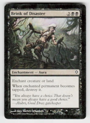 Worldwake #52 Brink of Disaster Non-Foil - Image 1 of 2