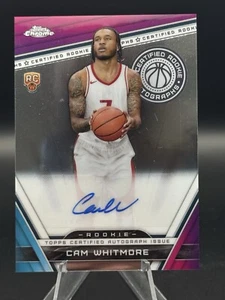 Cam Whitmore 2023-24 Topps Chrome Certified Rookie Auto #CRA-CAW - Bild 1 von 2