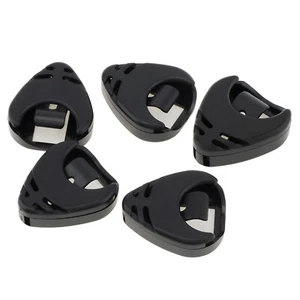 5pcs Stick on Guitar Pick Holder Storage for Acoustic Guitar / Bass / Ukulele - Picture 1 of 9