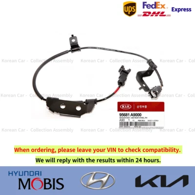 Sensor de velocidad ABS rueda trasera derecha original 95681A9000 para Kia Sedona 2015-2021 Foto 1 de 2