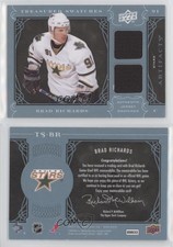 2009-10 Upper Deck Artifacts Treasured Swatches Blue /25 Brad Richards #TS-BR