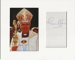 George Carey archbishop of canterbury signed genuine authentic autograph AFTAL - Picture 1 of 1