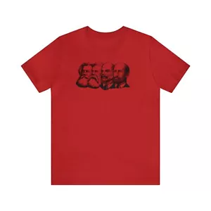 Heads of Marxism ft. W.E.B. Du Bois | Short Sleeve Tee - Picture 1 of 13