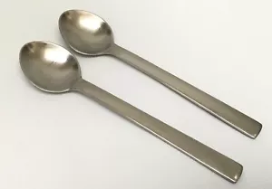 Set 2 Georg Jensen New York Kaffee Dessertlöffel 5 3/8" Original Dänemark - Bild 1 von 2
