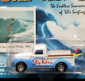 Johnny Lightning 40 1940 Ford Pickup Truck 60s Surf Rods Big Kahuna w/Surfboards - Picture 1 of 2