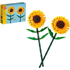 LEGO Sunflowers Building Kit, Artificial Flowers for Home Décor, new & freeship
