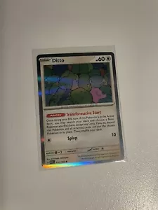 HOLO Ditto 132/165 NM / M - 151 Scarlet Violet Pokemon Card - Picture 1 of 1