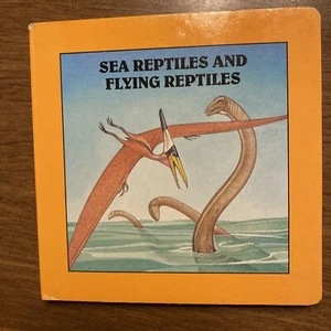 Sea Reptiles and Flying Reptiles 1989 Children’s Book Chatham River Press R18 - Picture 1 of 19