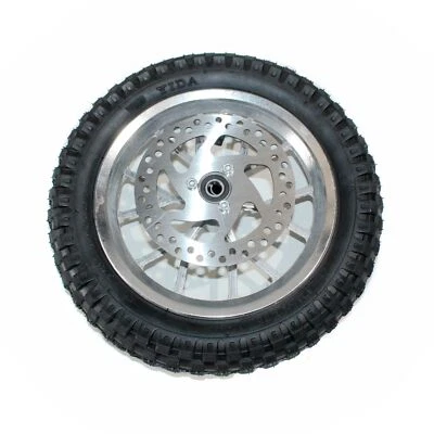 12.5 x 2.75 Front Wheel + Tyre Tire 47cc  49cc Mini PIT Monkey Pocket Dirt Bike - Image 1 of 4