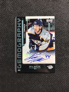 2006-07 UPPER DECK BLACK DIAMOND KIMMO TIMONEN GEMOGRAPHY AUTO #G-KT