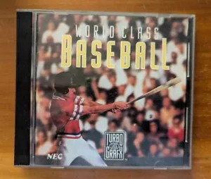 World Class Baseball - NEC Turbo Grafx 16 - TG16 - PC Engine - Complete - Mint - Picture 1 of 6