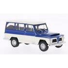 Whitebox Willys Rural 1968 - blau/weiß - Modell 1:43
