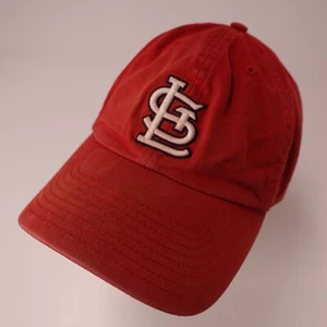 St Louis Cardinals Red Faded Ball Cap Adjustable Baseball Hat Twins Enterprise - Picture 1 of 5
