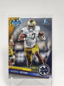 2023 Bowman University Chrome #171 Audric Estime - Bild 1 von 2