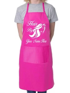 Delantal Personalizado para el Cabello Printshop2000 Añade Tu Nombre Aquí Tienda de Peluquería - Imagen 1 de 5