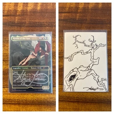 MTG✨Signed KAALIA OF THE VAST Artist Proof w/Art FOIL✨SLD Tragic Romance MYTHIC - Image 1 of 4