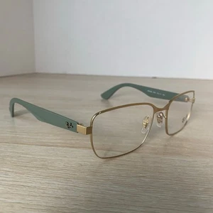 NWOT Ray-Ban RB6308 2730 Eyeglasses Gold Green Frames Only 53-17-140 - Picture 1 of 8