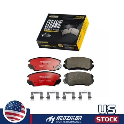Front Brake Pads Ceramic Set for Chevy Impala 2014-2020 All Models - Image 1 of 4