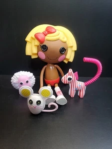 MGA Lalaloopsy Dot Starlight 12” Full Size 2009 Doll with Zebra Mouse Sheep - Picture 1 of 17