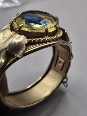 Винтажный модный браслет Sarah Coventry Versaille длина 6 1/4 дюйма - Изображение 1 из 4