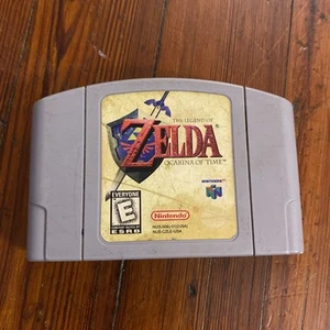 Zelda Ocarina of Time Nintendo 64 N64 Loose Cartridge Only Used Tested OoT - Picture 1 of 5